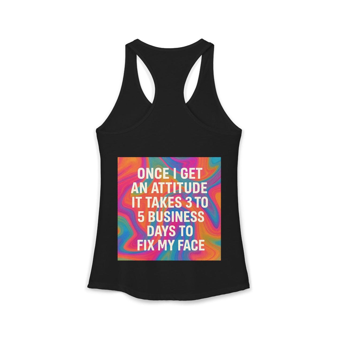 Fix My Face Women's Racerback Tank