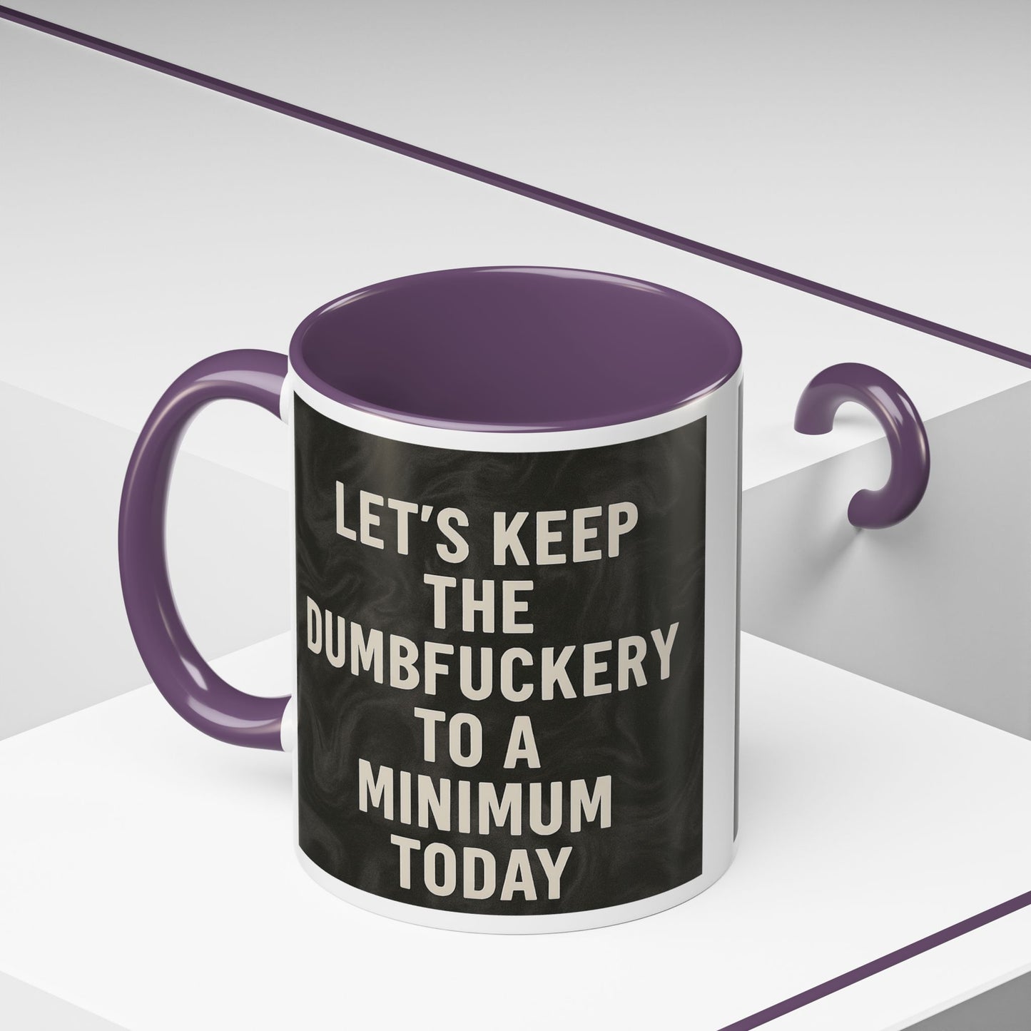 Dumbfuckery 2-Tone Coffee Mug