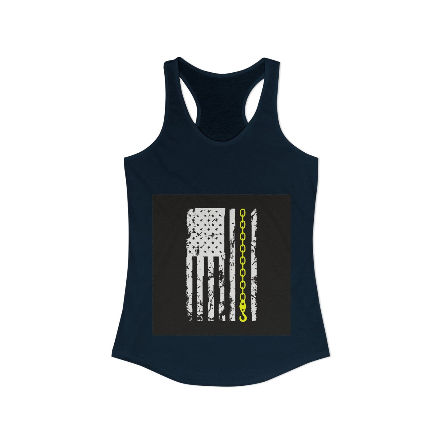 Thin Yellow Line Women's Racerback Tank