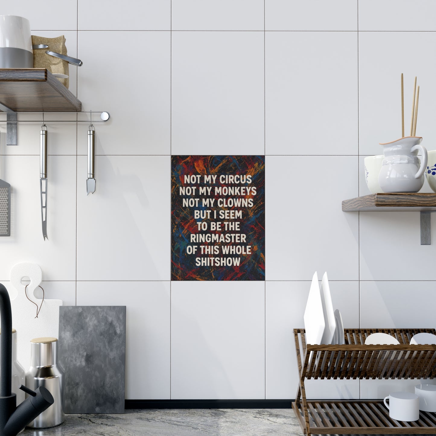 Ringmaster Ceramic Photo Tile