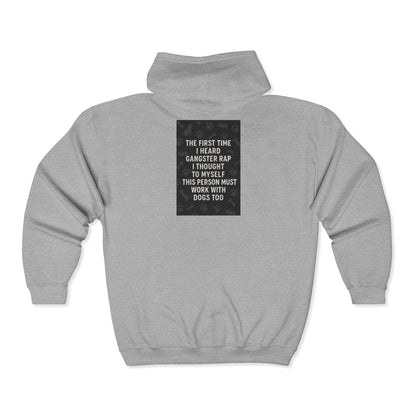 Gangster Rap Unisex Full Zip Hoodie