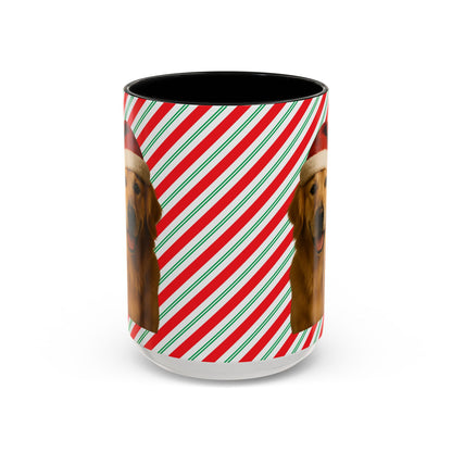 Santa Paws Golden 2-Tone Coffee Mug