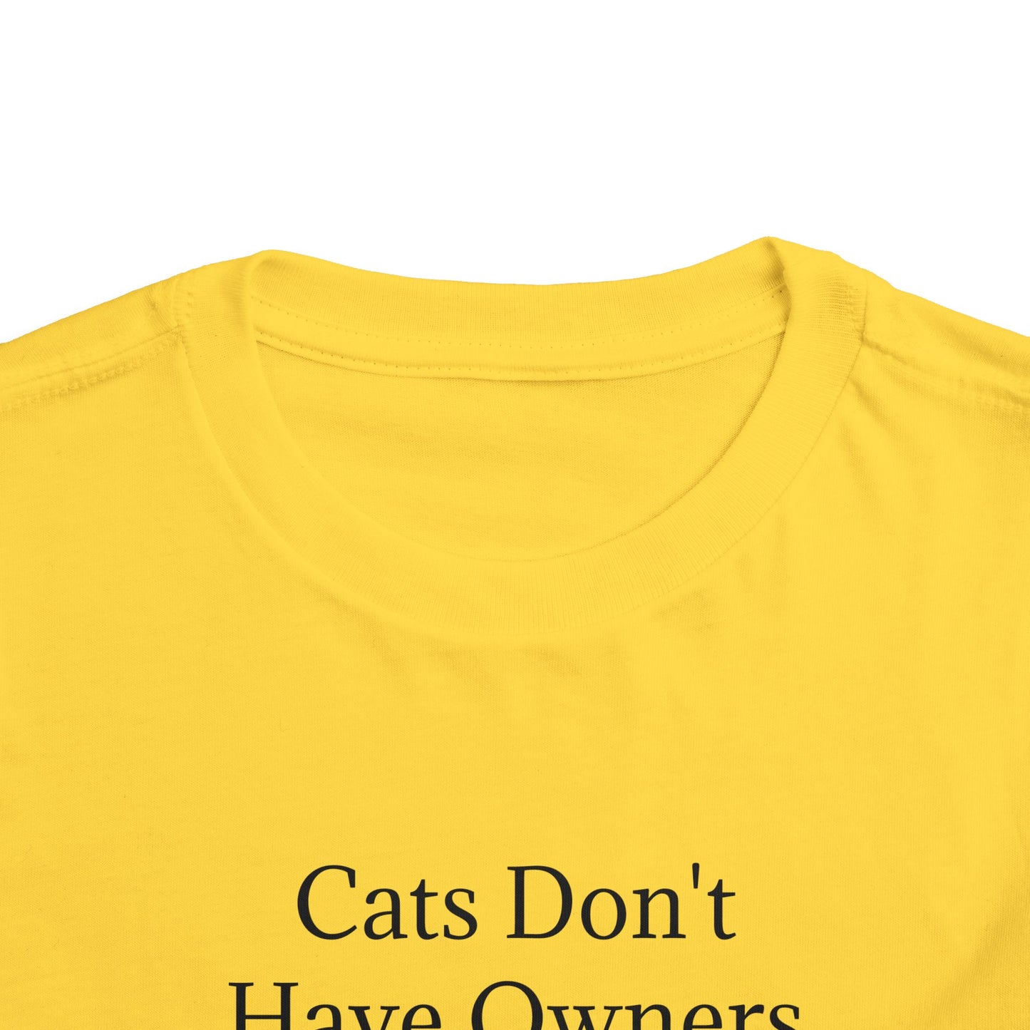 Cat Minions Toddler Unisex Short Sleeve Crewneck Tee