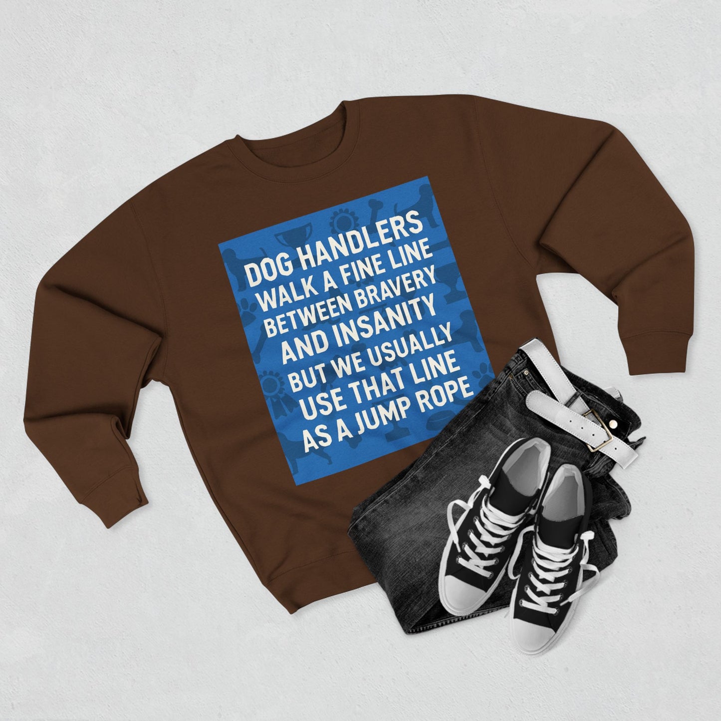 Jump Rope Unisex Crewneck Sweatshirt