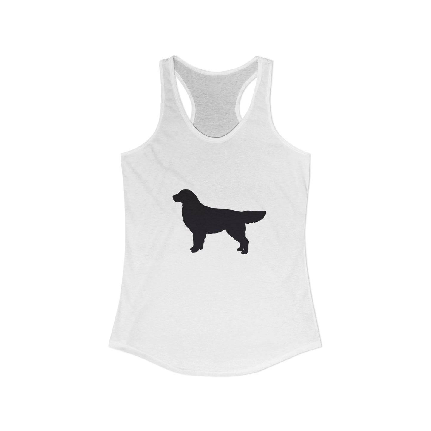 Golden Silhouette Women's Racerback Tank