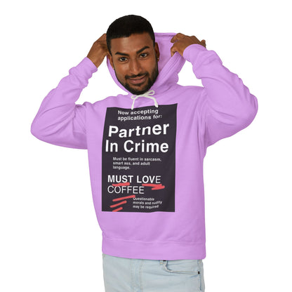 Partner In Crime Unisex Lightweight Hoodie