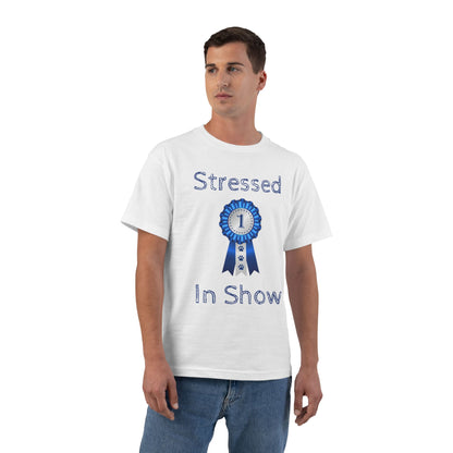 Stressed In Show Men's Short-Sleeve Crewneck Tee