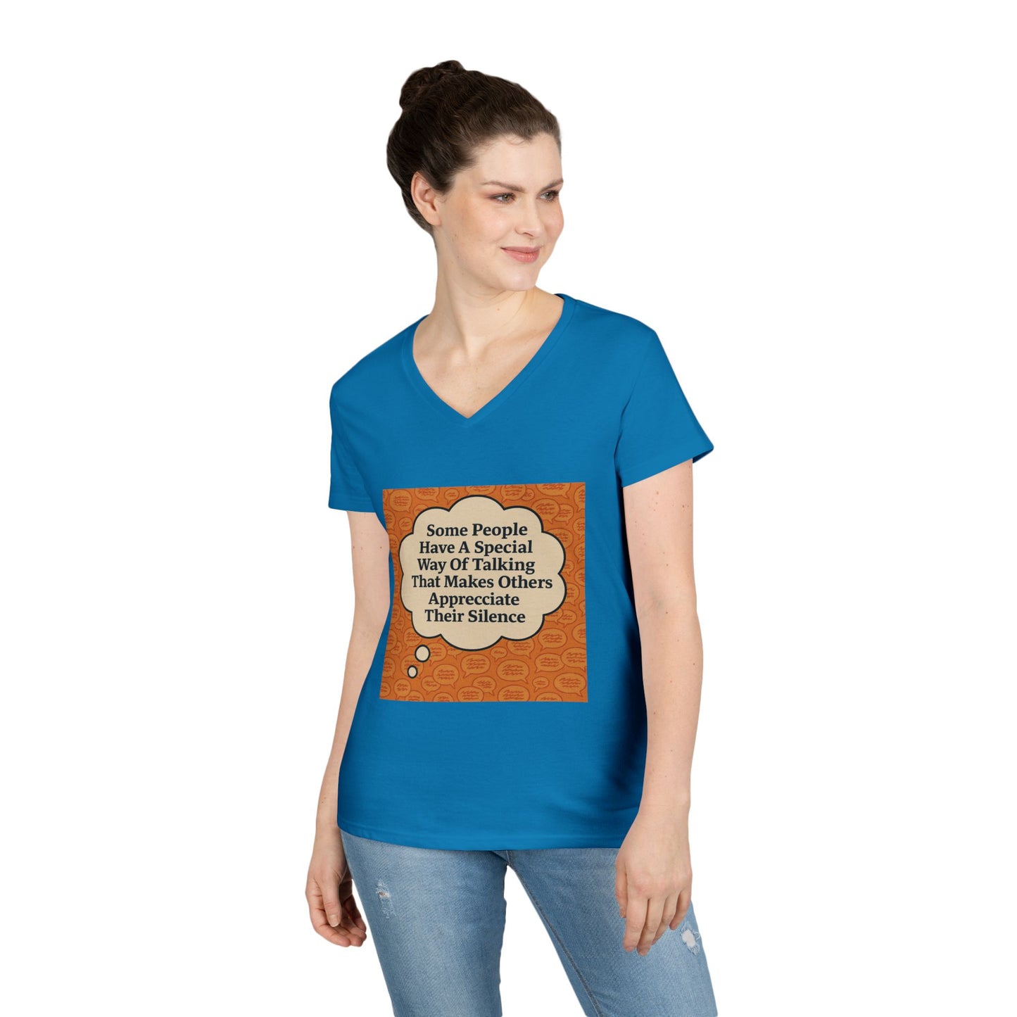 Special Way Of Talking Women's V-Neck T-Shirt