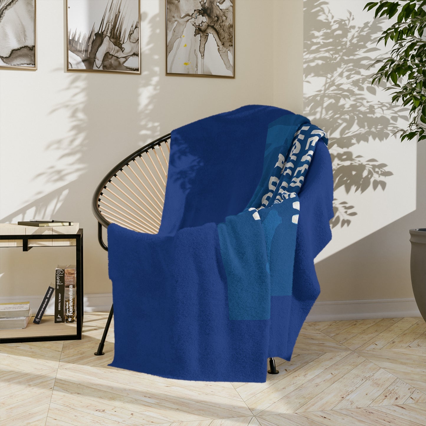 Never Knew Velveteen Microfiber Blanket