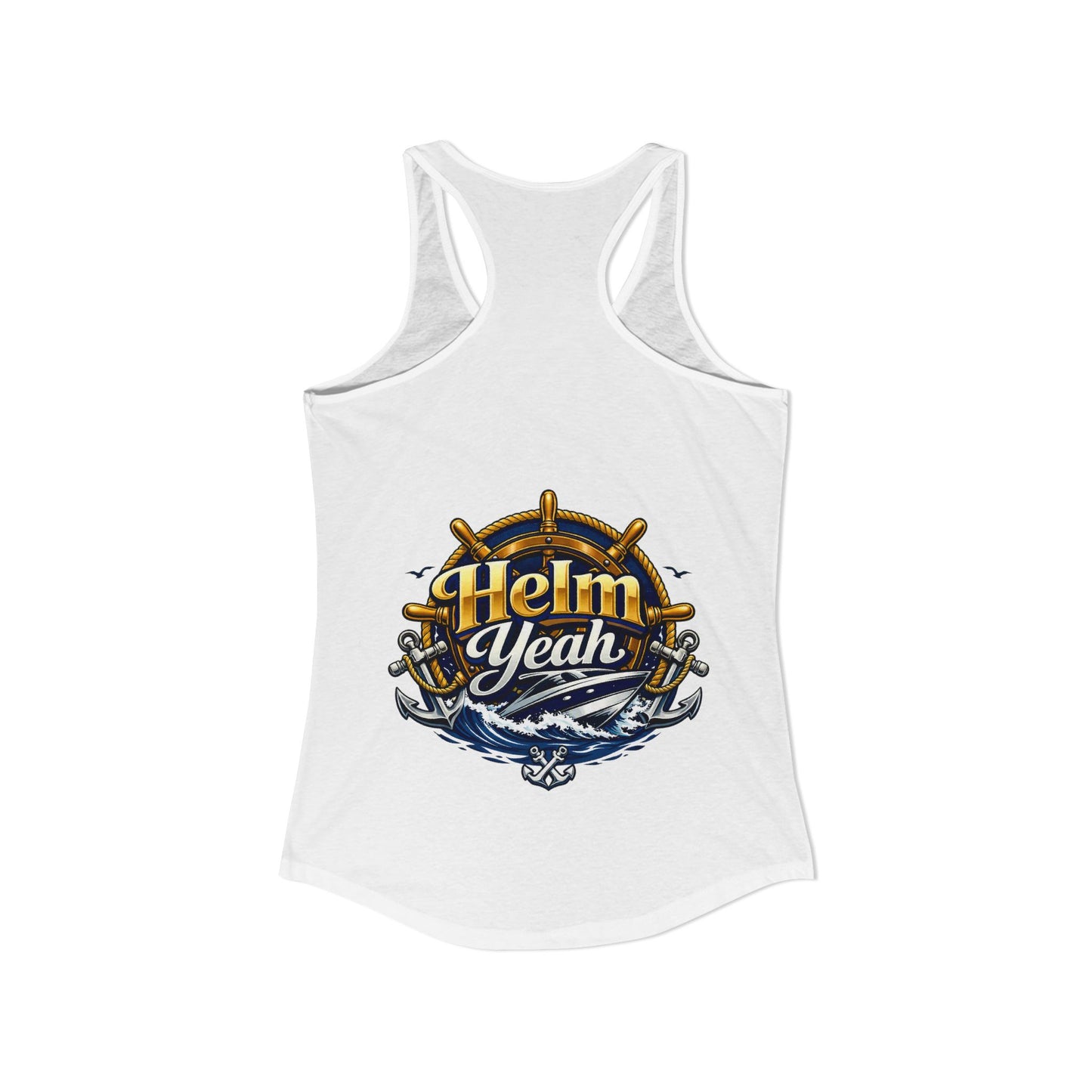 Helm Yeah Women's Racerback Tank