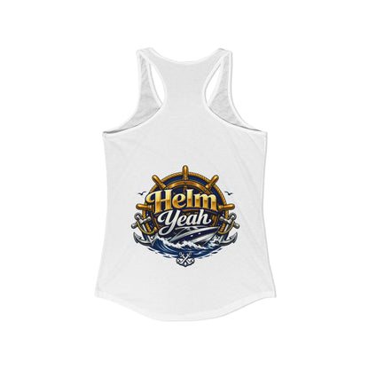 Helm Yeah Women's Racerback Tank