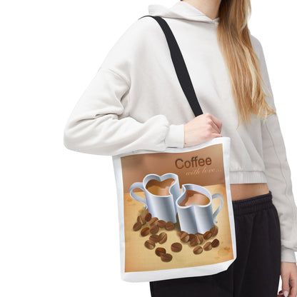 Coffee With Love Tote Bag
