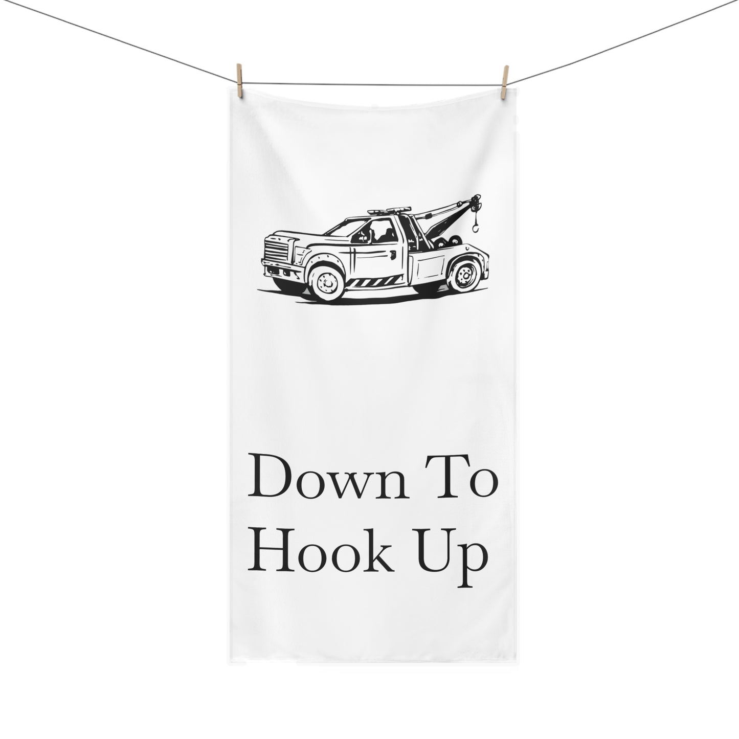 Down To Hook Up Mink-Cotton  Beach Towel