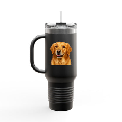 Golden Head Insulated Travel Mug