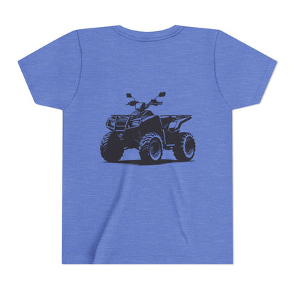 Off The Beaten Path Quad Youth Unisex Short Sleeve Crewneck Tee