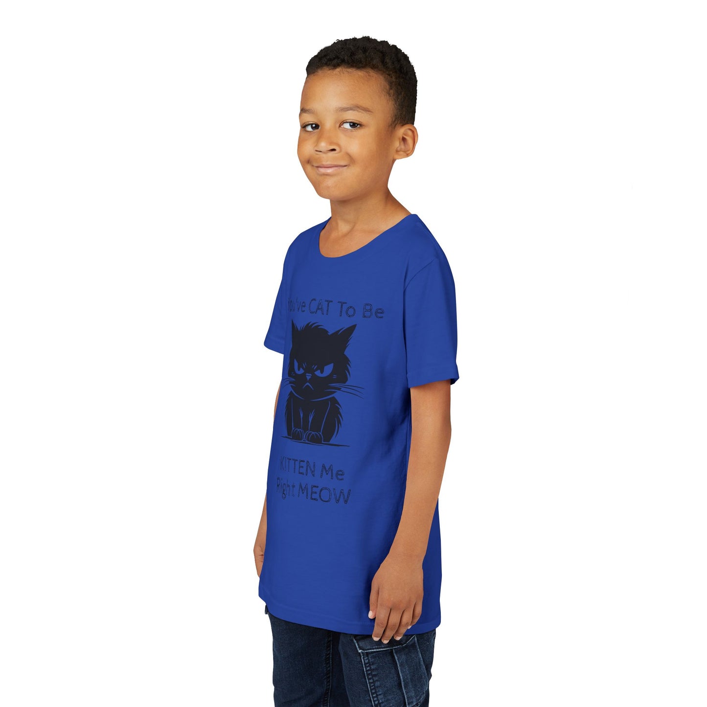 KITTEN Me Youth Unisex Short Sleeve Crewneck Tee