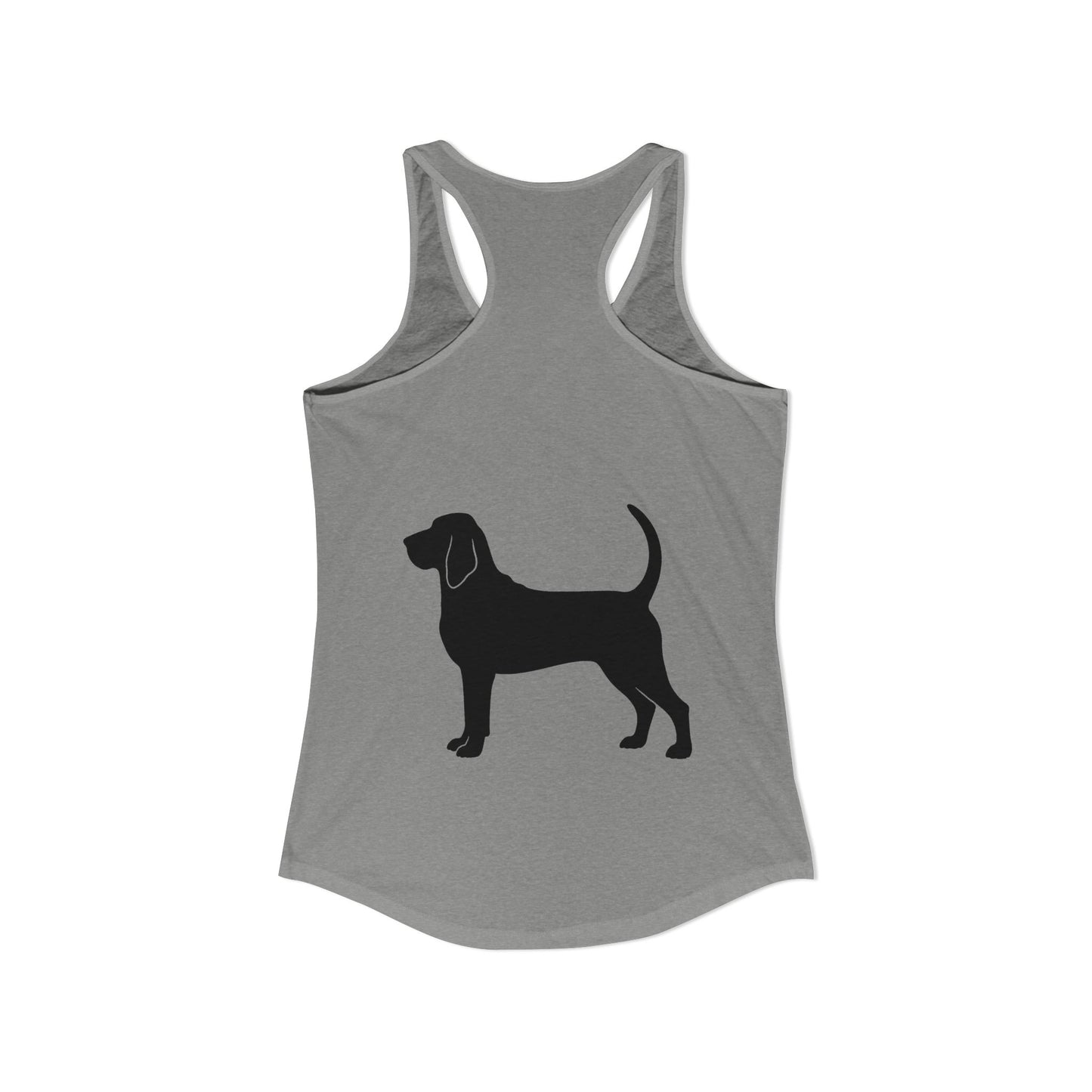 Bloodhound Silhouette Women's Racerback Tank