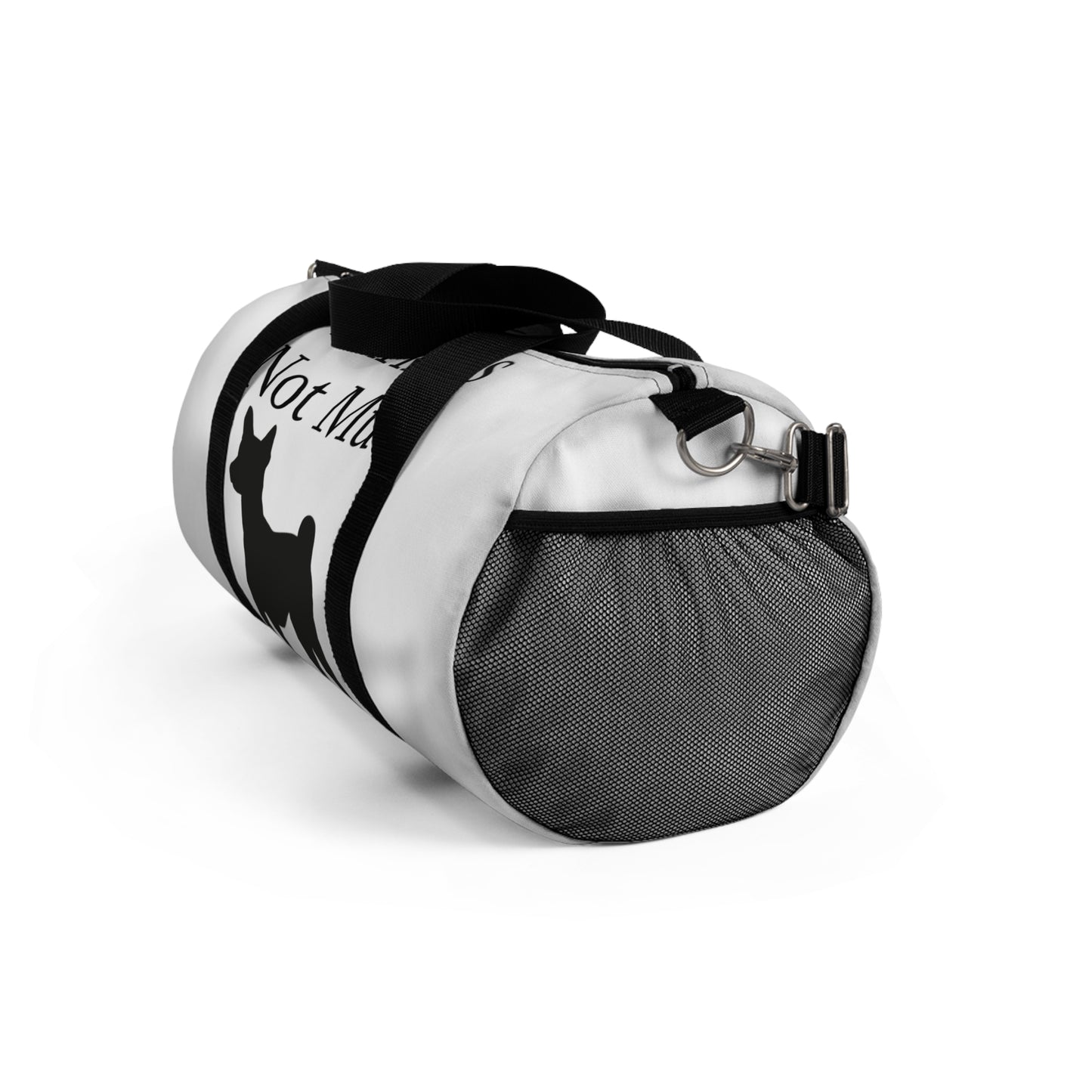 Barkless Not Mute Duffel Bag