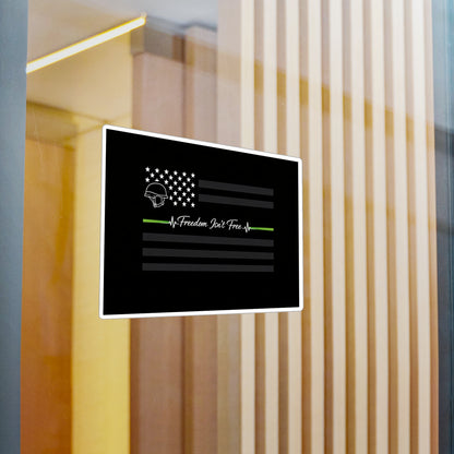 Thin Green Line Vinyl Decal