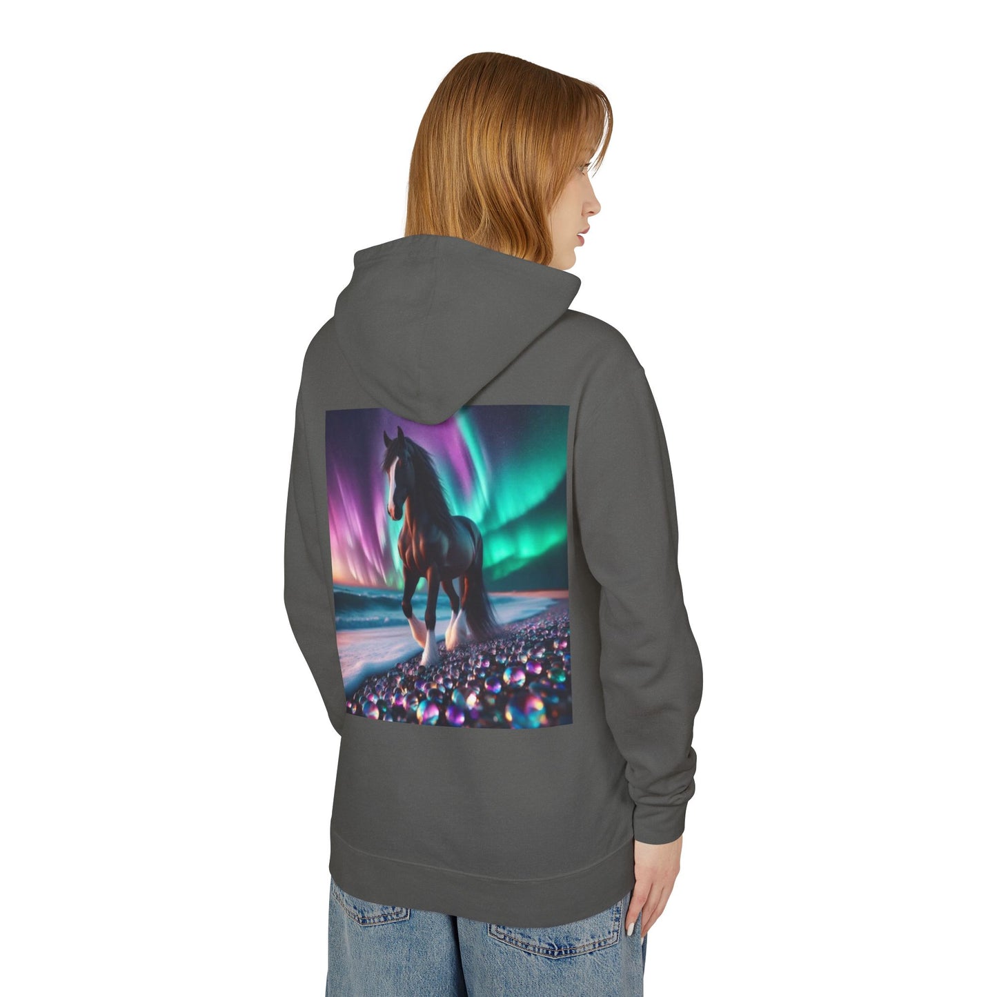 Midnight Magic Unisex Lightweight Hoodie