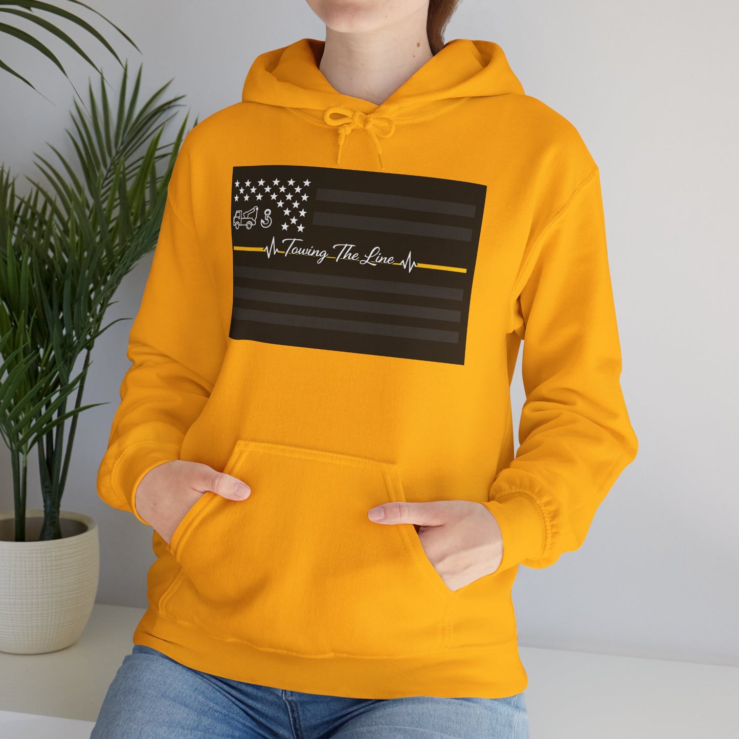 Thin Yellow Line Unisex Hoodie