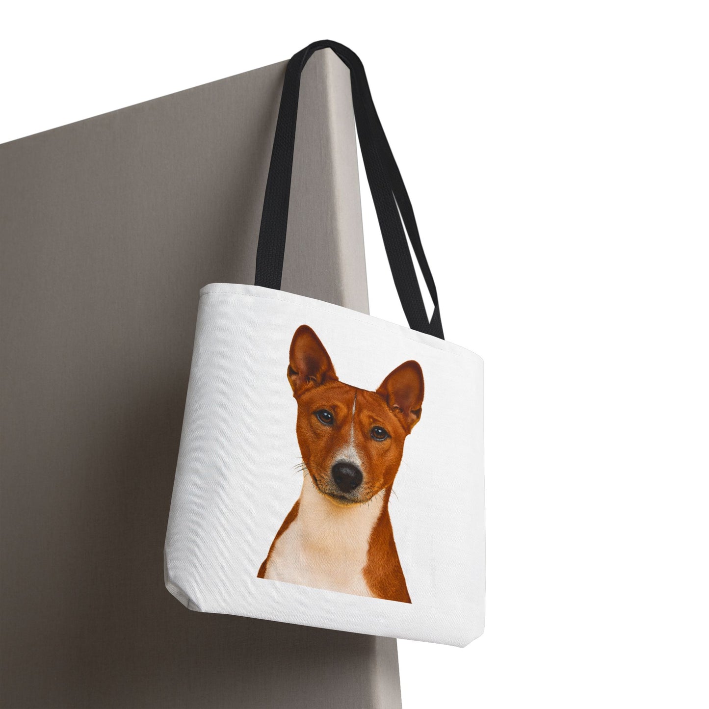 Basenji Head Tote Bag
