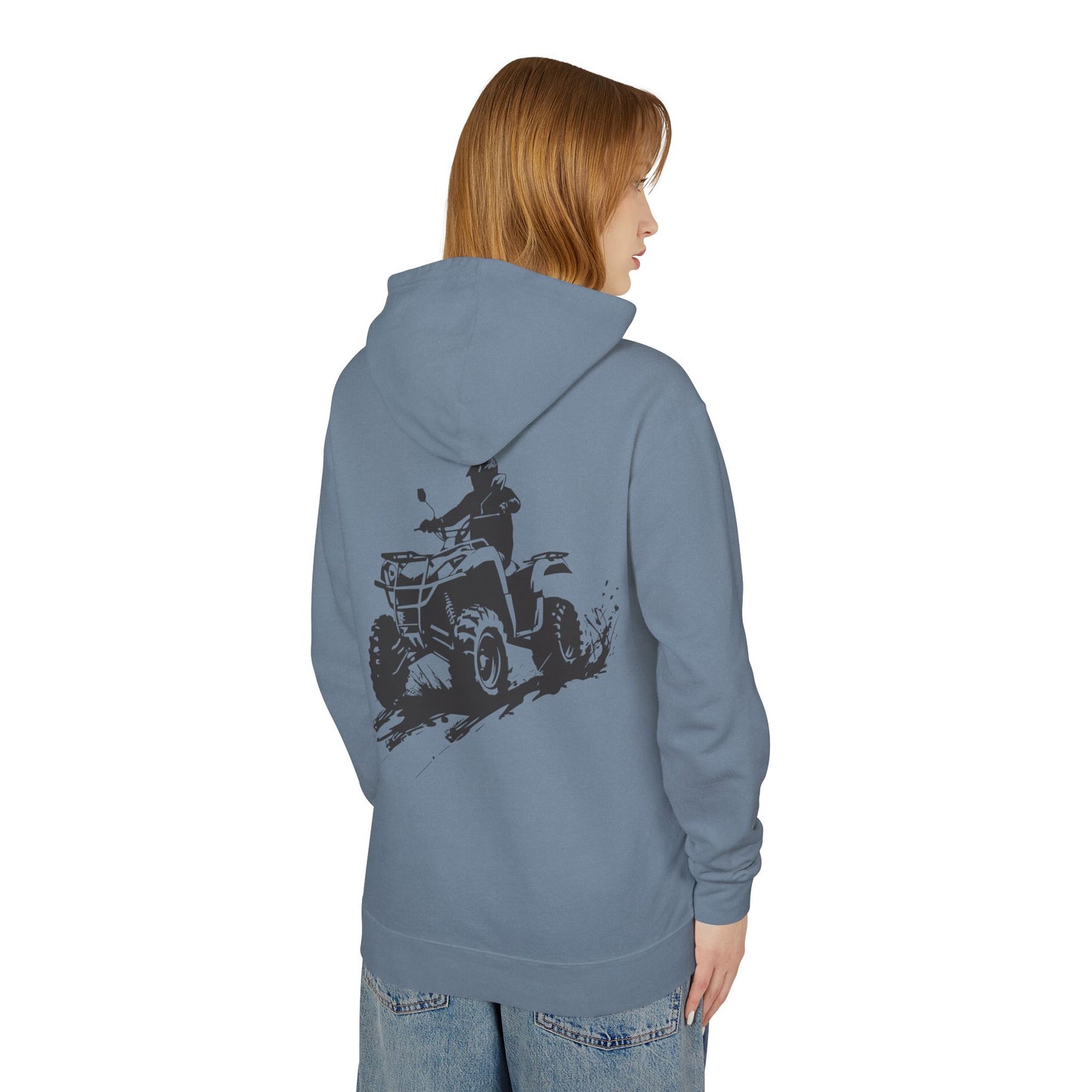 Slingin' Mud Quad Unisex Lightweight Hoodie