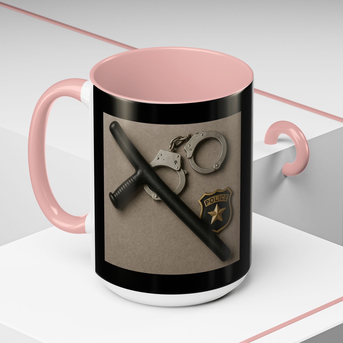 Law Enforcement Appreciation 2-Tone Coffee Mug