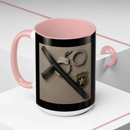 Law Enforcement Appreciation 2-Tone Coffee Mug