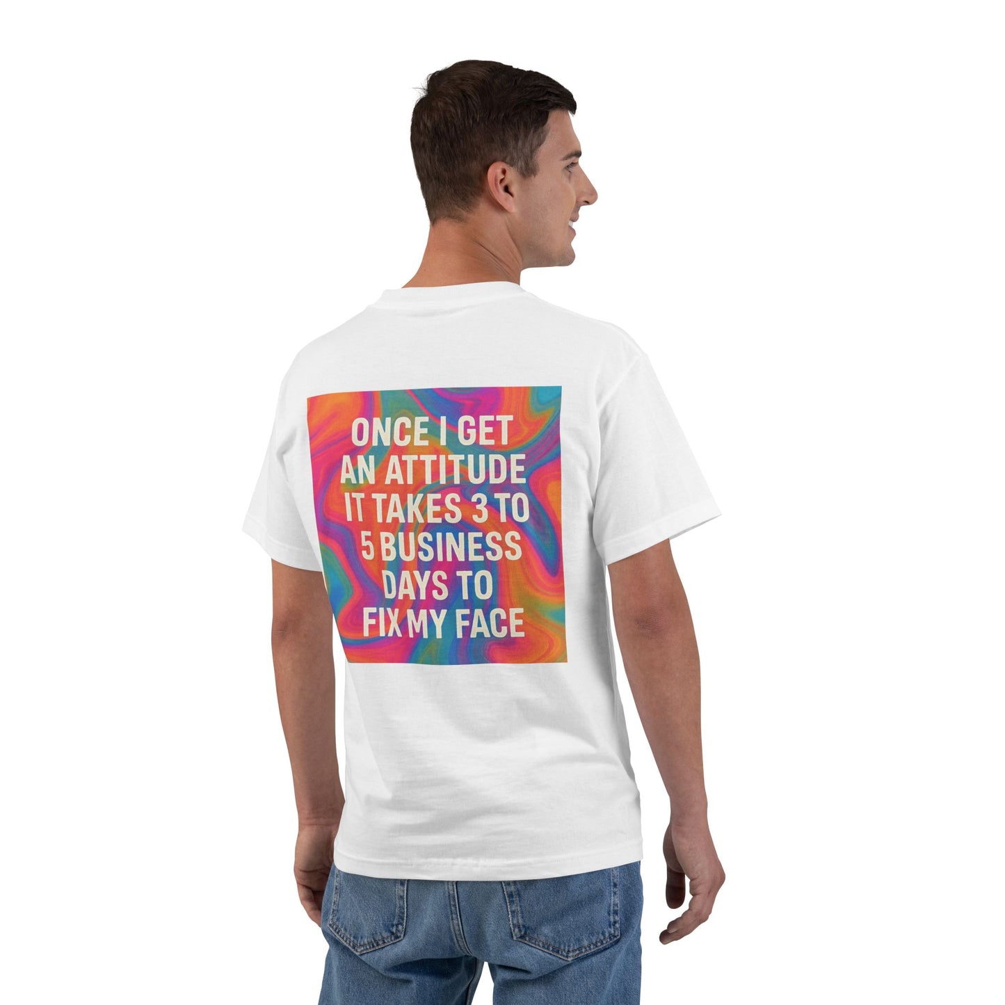 Fix My Face Men's Short-Sleeve Crewneck Tee