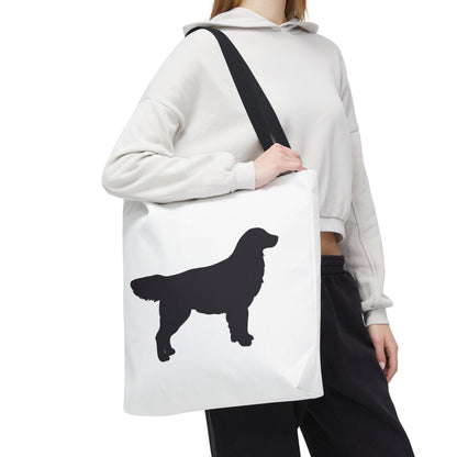 Golden Silhouette Tote Bag