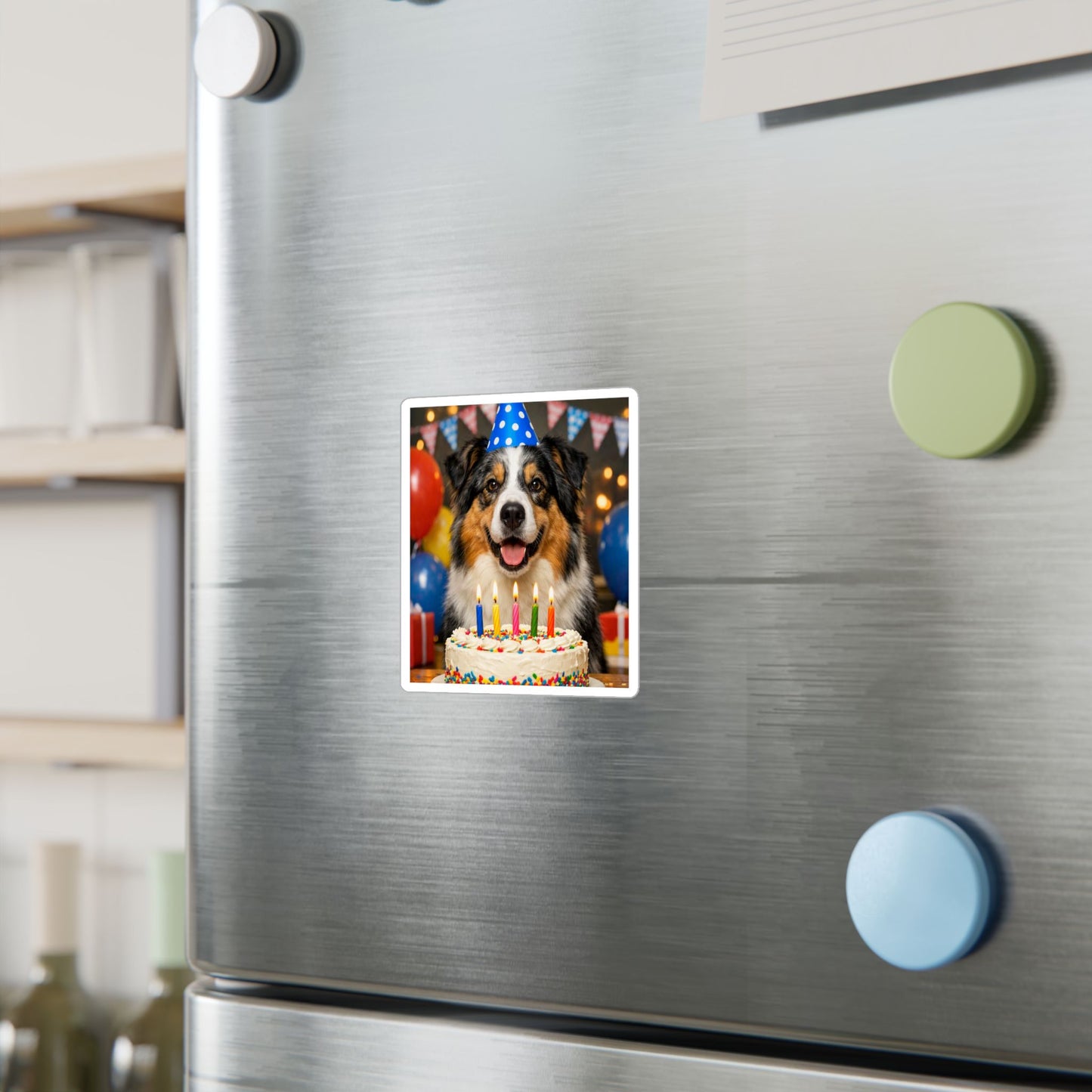 Birthday Buddy Aussie Vinyl Decal