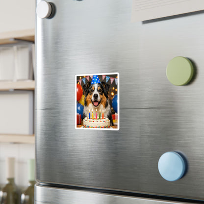 Birthday Buddy Aussie Vinyl Decal