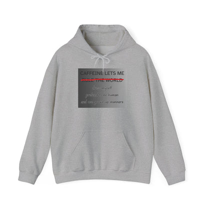 Caffeine Lets Me Unisex Hoodie