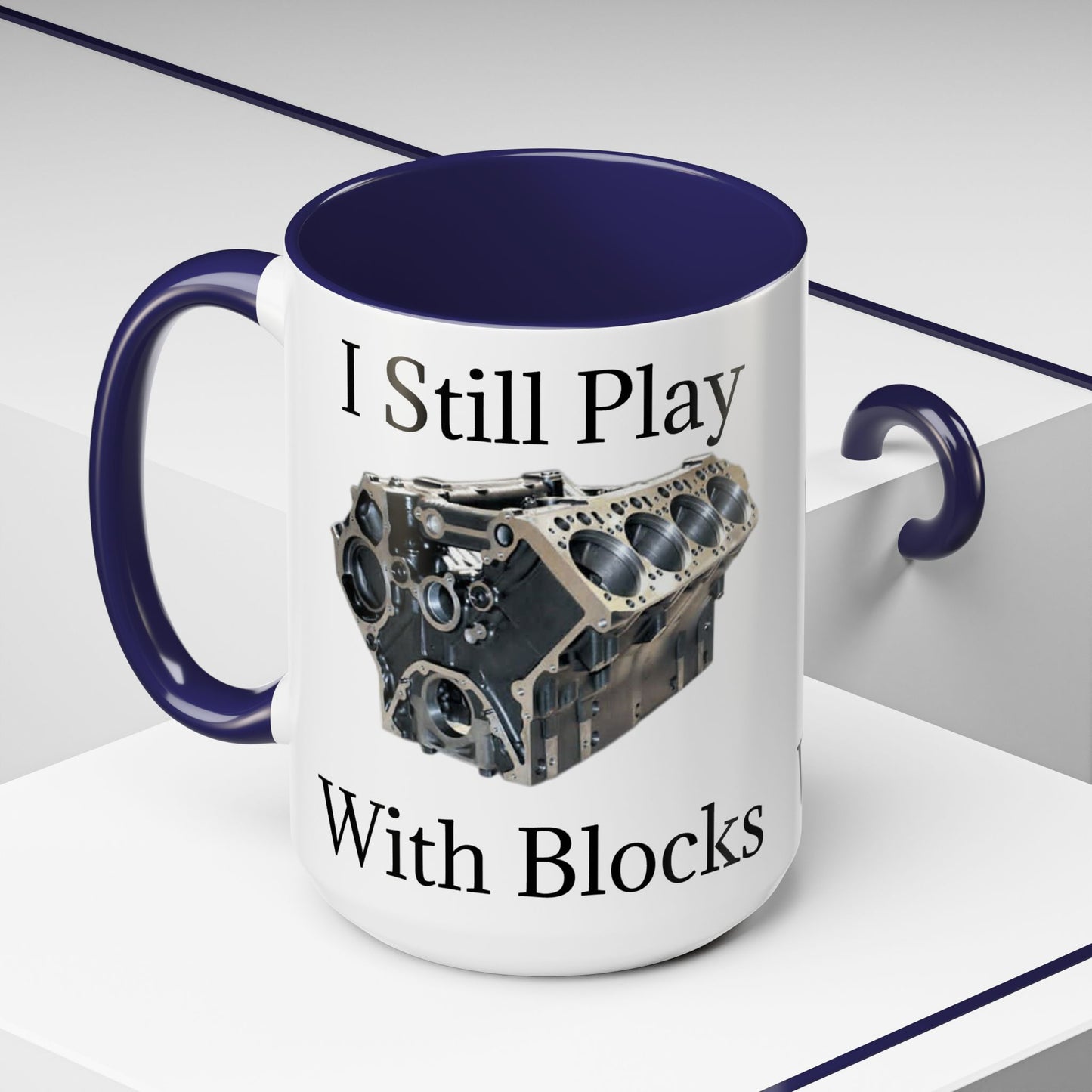 Play With Blocks 2-Tone Coffee Mug