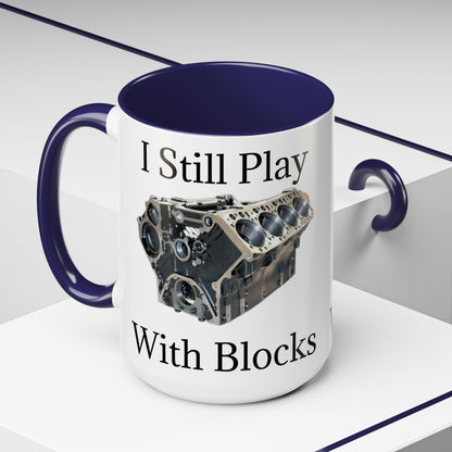 Play With Blocks 2-Tone Coffee Mug
