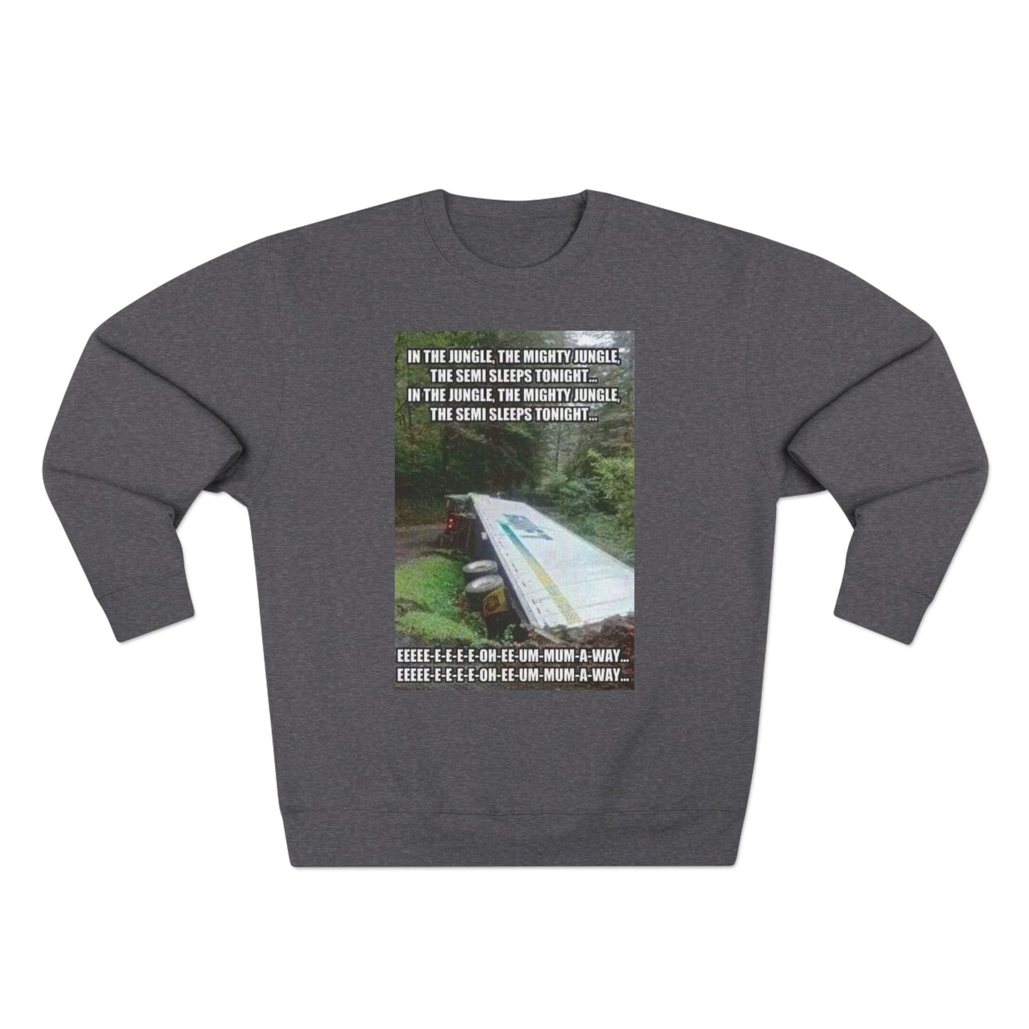 Semi Sleeps Unisex Crewneck Sweatshirt