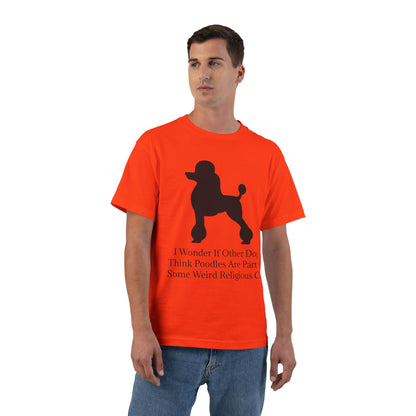 I Wonder Men's Short-Sleeve Crewneck Tee