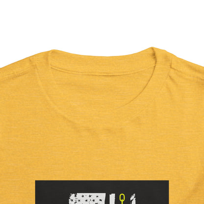 Thin Yellow Line Toddler Unisex Short Sleeve Crewneck Tee