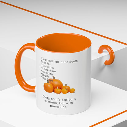 Fall In The South 2-Tone Coffee Mug