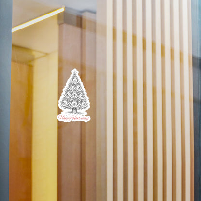 Happy Howl-idays Vinyl Decal