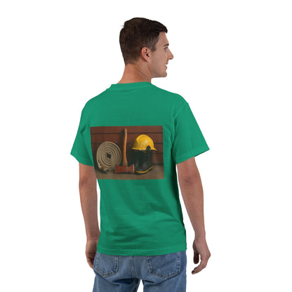 Fire/Rescue Appreciation Men's Short-Sleeve Crewneck Tee