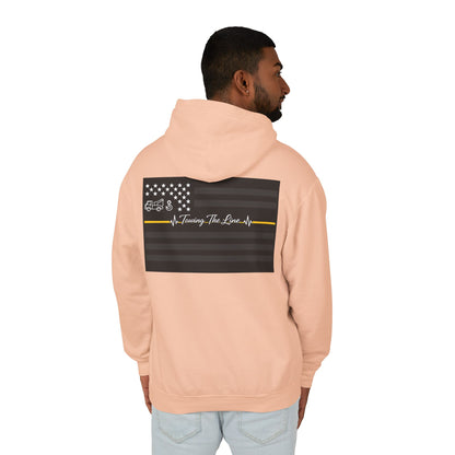 Thin Yellow Line Unisex Lightweight Hoodie