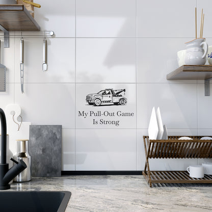 Pull Out Wheel Lift Tow Truck Ceramic Photo Tile