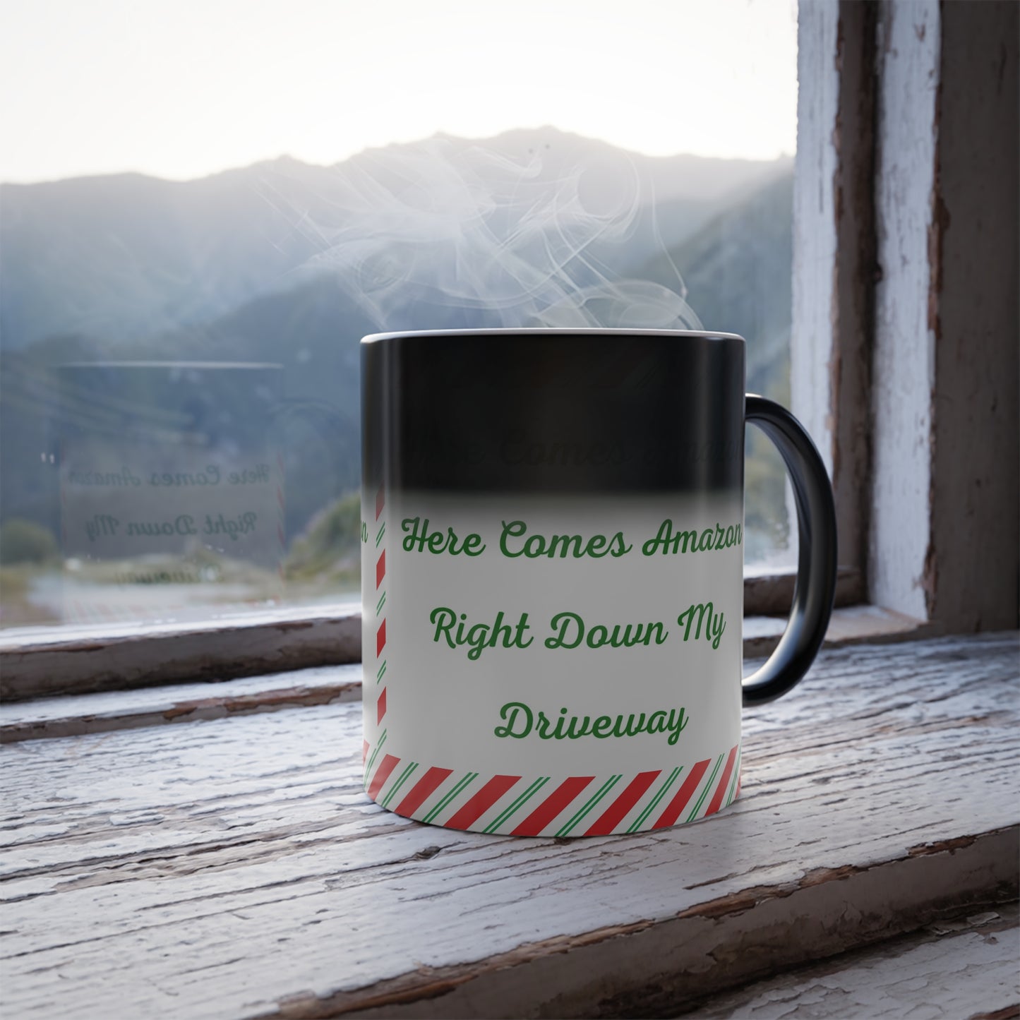 Here Comes Amazon Color Changing Mug