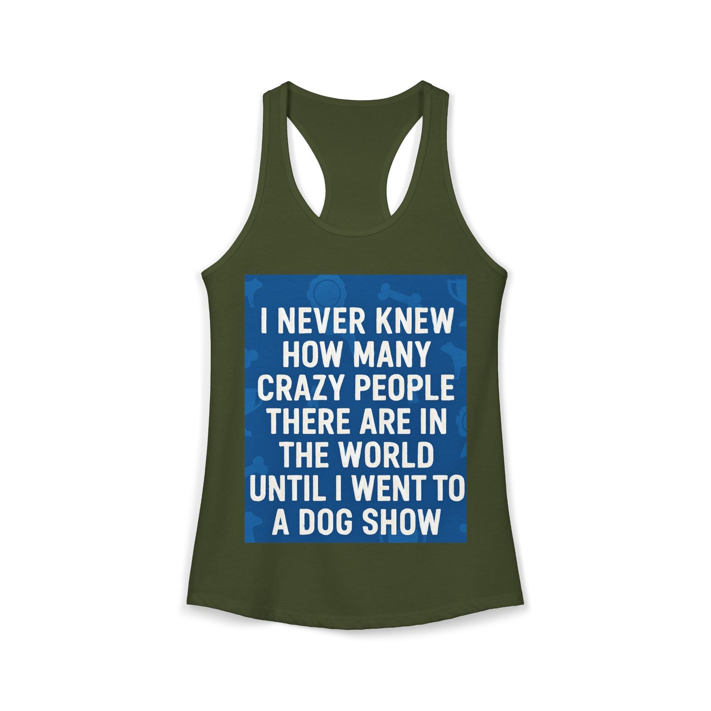 Never Knew Women's Racerback Tank
