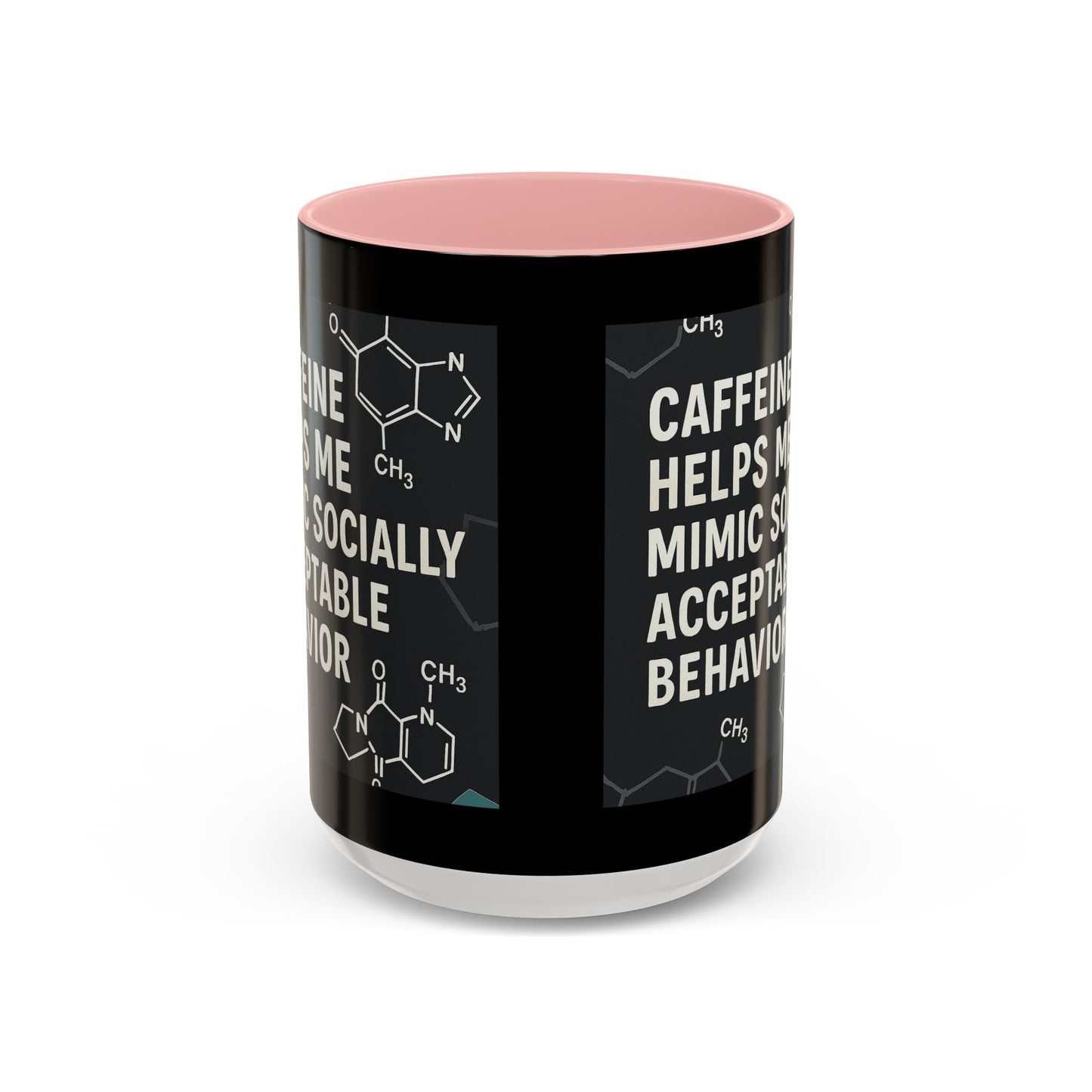 Socially Acceptable 2-Tone Coffee Mug