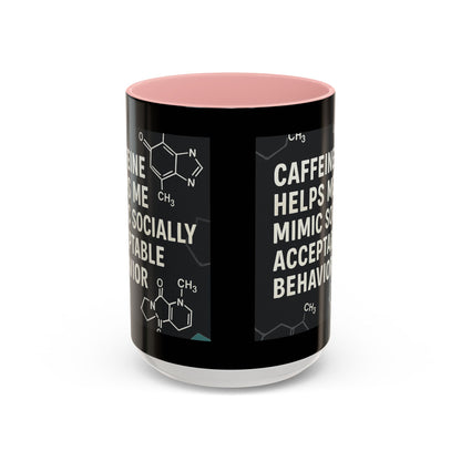 Socially Acceptable 2-Tone Coffee Mug