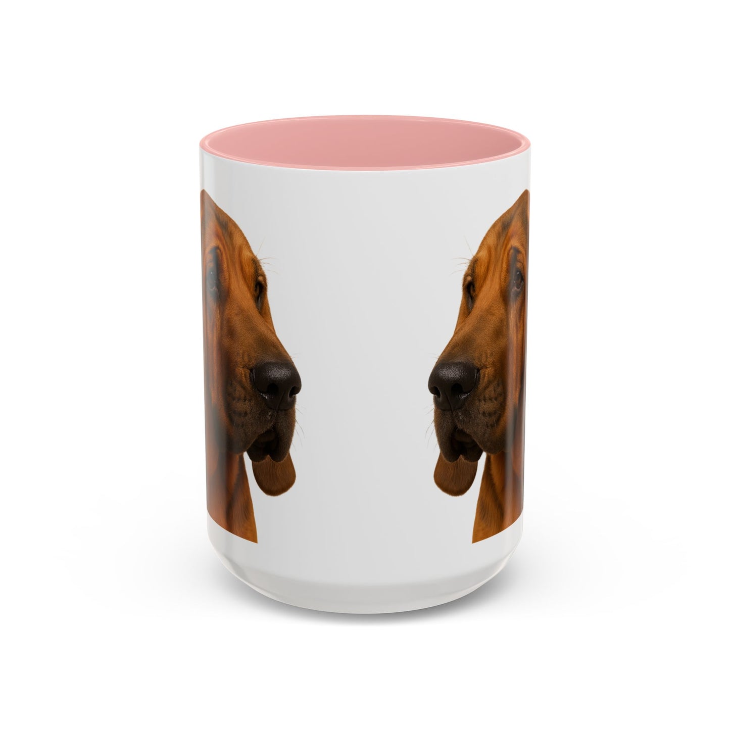 Bloodhound Head 2-Tone Coffee Mug