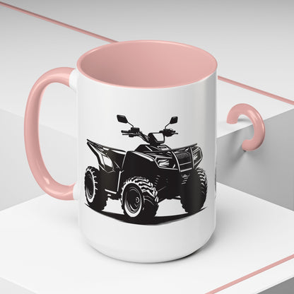 Off The Beaten Path Quad 2-Tone Coffee Mug